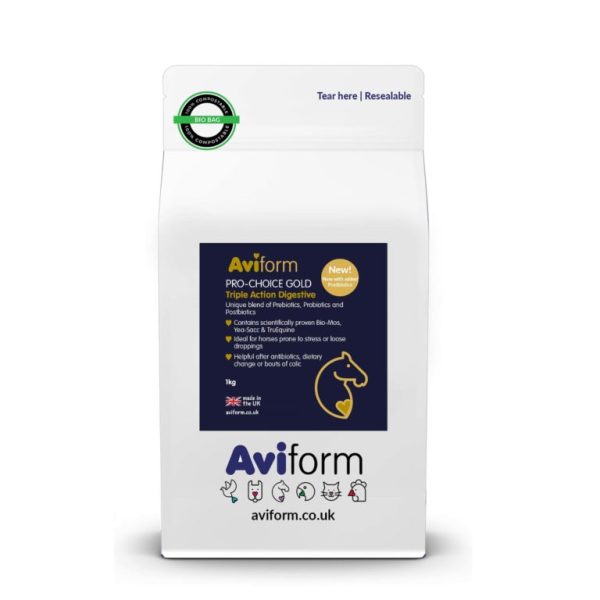 Aviform PRO-CHOICE GOLD Triple Synergy Equine Digestive & Health Supplement